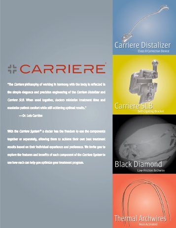 Carriere System - ClassOne Orthodontics