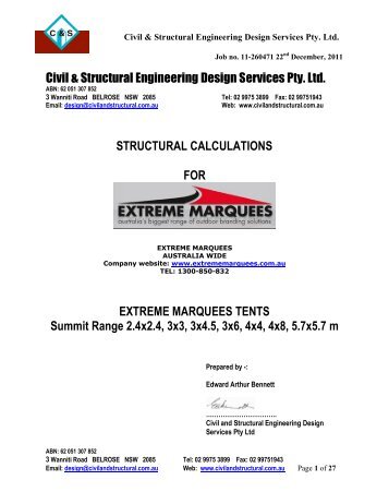 Download PDF - Extreme Marquees