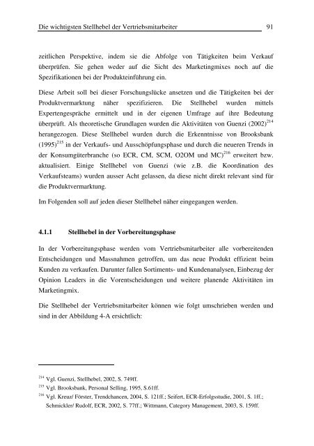 Erfolgreicher Einsatz von Vertriebsmitarbeitern bei der Vermarktung ...