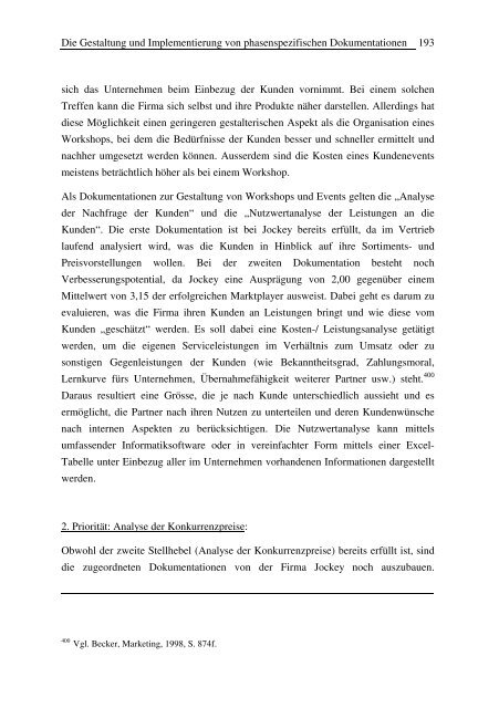 Erfolgreicher Einsatz von Vertriebsmitarbeitern bei der Vermarktung ...