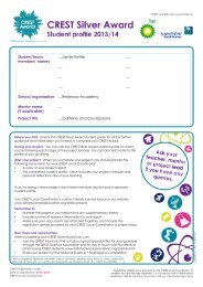 CREST Silver Award - Student Profile Form.pdf