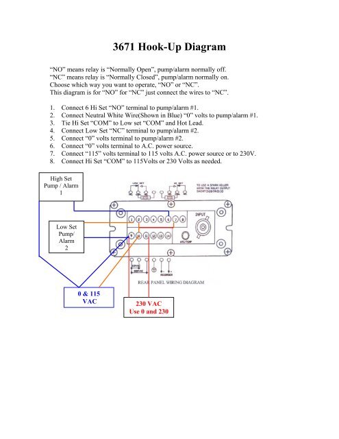 3671n Hookup Diagram