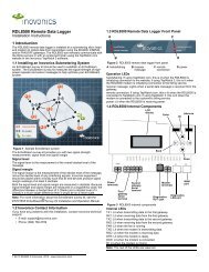 RDL8500 Installation Instructions - Inovonics