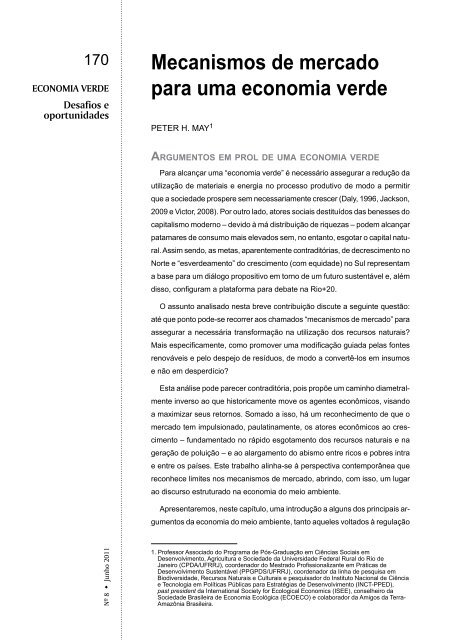mecanismos de mercado para uma economia verde