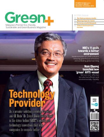 Green+ Malaysia's Premier Eco-friendly, Sustainable and Green Business Magazine