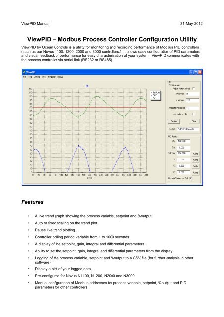 ViewPID Manual - Ocean Controls