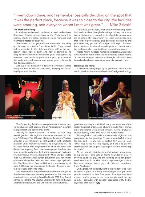 Download a PDF - Stage Directions Magazine