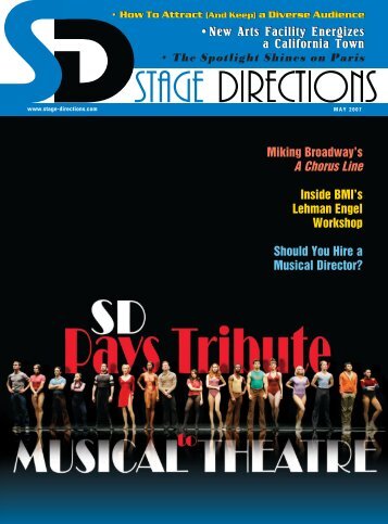 May Issue - Stage Directions Magazine