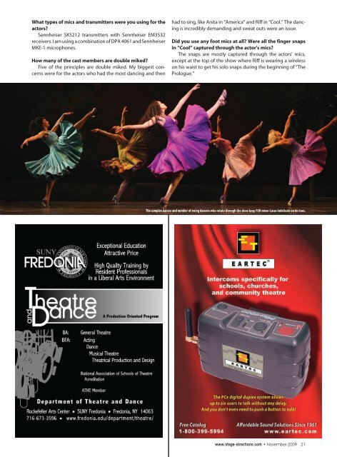 Download a PDF - Stage Directions Magazine