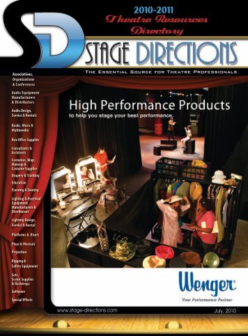 Download a PDF - Stage Directions Magazine