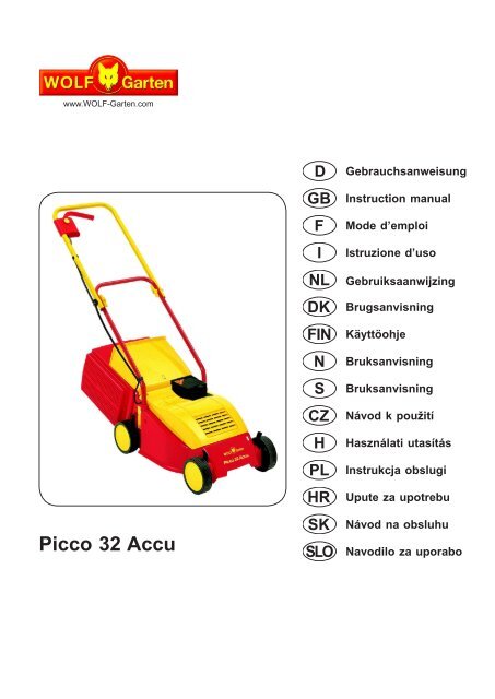 Picco 32 Accu Wolf Garten At