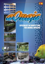 SPECIALIST IN SHOPFITTING FOR ANIMAL HOUSING - Aquaja