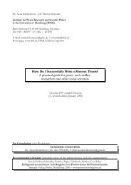 How Do I Successfully Write a Masters Thesis? - the Homepage of ...