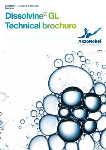 DissolvineÂ® GL Technical brochure - AkzoNobel