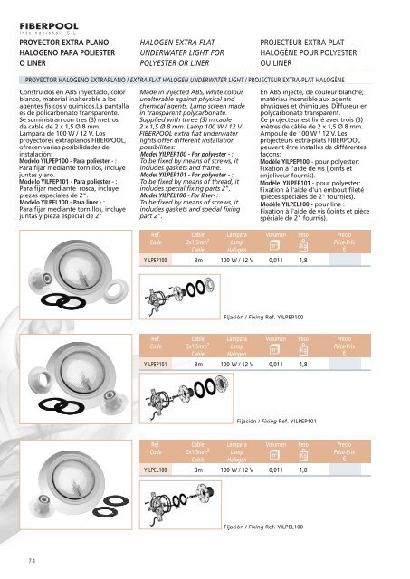 Filtros para piscinas pÃºblicas Commercial swimming ... - FIBERPOOL