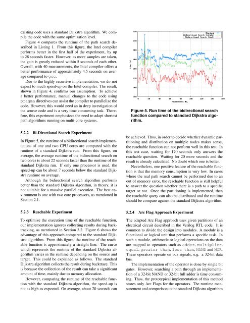 Parallelized Critical Path Search in Electrical Circuit Designs