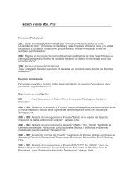 Nelson ValdÃ©s MSc. PhD - Nucleo Milenio | IntervenciÃ³n PsicolÃ³gica ...