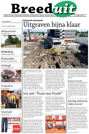 Breeduit 21 juni 2012 (pdf) - Gemeente Smallingerland