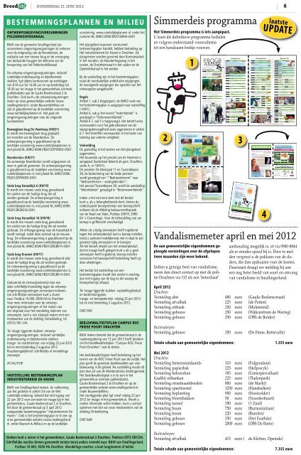 Breeduit 21 juni 2012 (pdf) - Gemeente Smallingerland