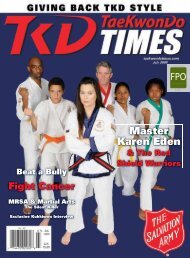 Master Karen Eden - Taekwondo Times