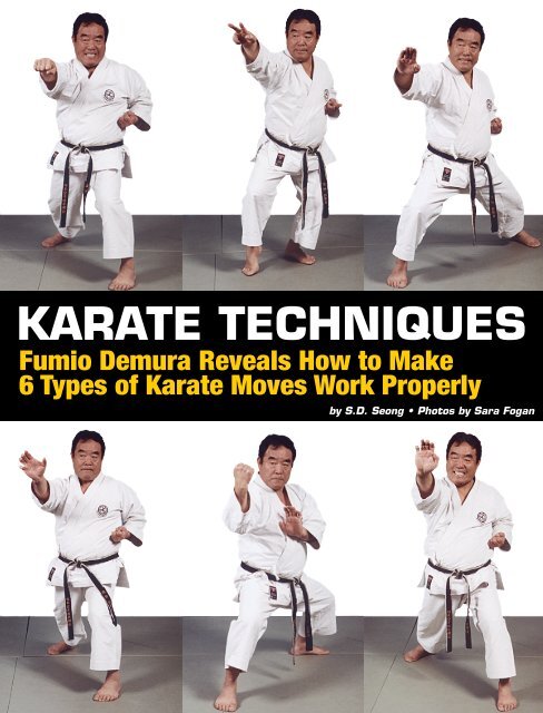 KARATE TECHNIQUES - Karate Dojo Online