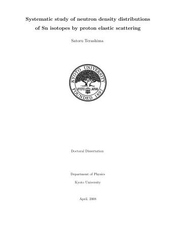 Systematic study of neutron density distributions of Sn isotopes by ...