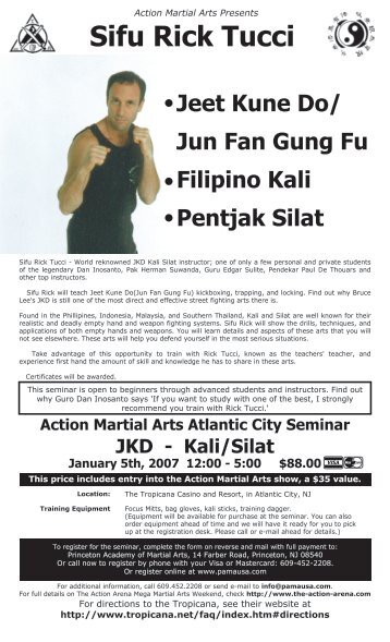 Sifu Rick Tucci - Princeton Academy of Martial Arts