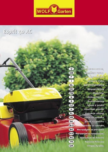 Esprit 40 AC - WOLF-Garten NL