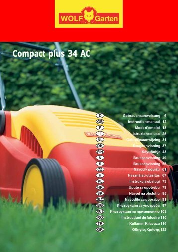 Compact plus 34 AC - WOLF-Garten NL