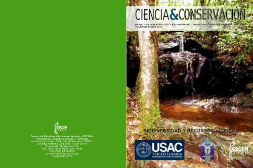 Revista Ciencia y ConservaciÃ³n 2012-2013 - Usac