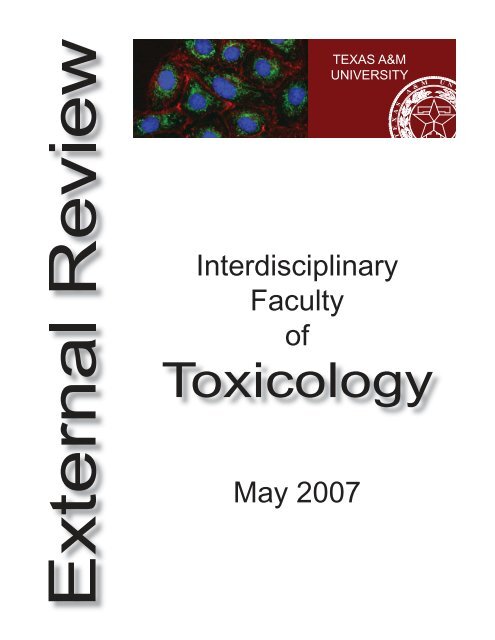 Toxicology - Office of the Provost and Executive Vice President for ...