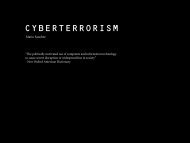 CYBERTERRORISM - DMA Classes