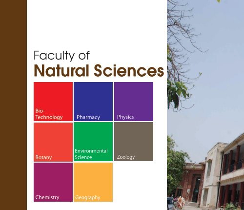 Faculty of Natural Sciences - Lahore College for Women University