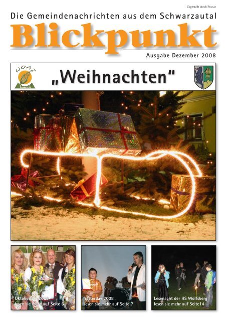 Blickpunkt 4-08.pdf - Marktgemeinde Wolfsberg im Schwarzautal