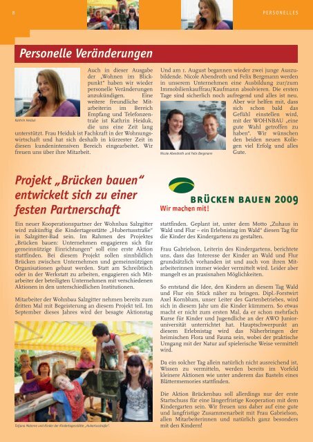 Download Mieterzeitschrift (PDF-Datei; 6,76MB) - Wohnbau Salzgitter