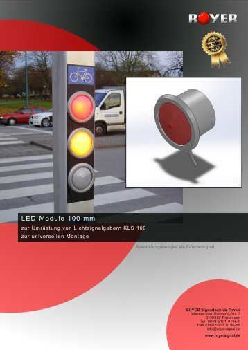 LED-Module 100 mm - Royer Signaltechnik GmbH