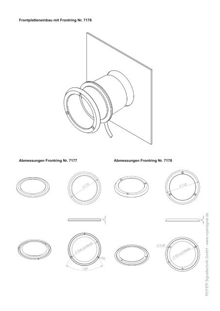 LED-Module 100 mm - Royer Signaltechnik GmbH