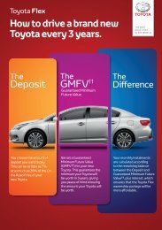 Download PDF - Toyota Flex Car Finance - Toyota Ireland