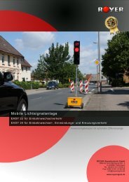 Datenblatt - Royer Signaltechnik GmbH