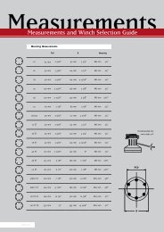 Measurements and Winch Selection Guide - Navimo USA