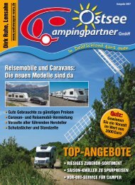 TOP-ANGEBOTE - Ostsee-Campingpartner