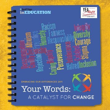 Your Words - A catalyst for Change - Embracing Our Differences