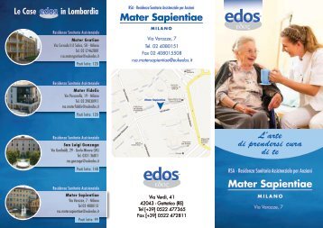 Scarica la brochure - LaCasadiRiposo.it
