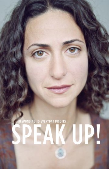 Speak Up! - Teaching Tolerance
