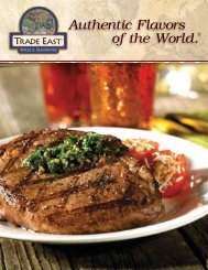 Authentic Flavors of the World.® - Gordon Food Service