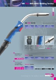 MB EVO MIG/MAG Welding Torches - Rapid Welding and Industrial ...