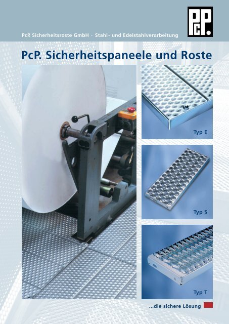 Sicherheitspaneele und Roste - PcP . PcP. Sicherheitsroste GmbH ...