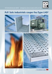 PcP. Sols industriels coupe-feu Type LHD - PcP . PcP ...