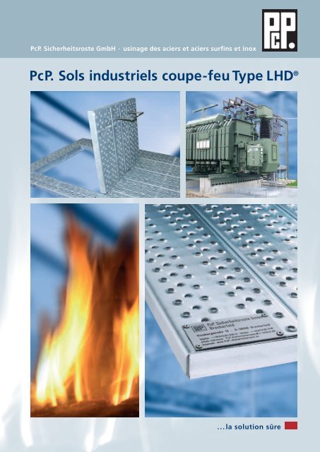 PcP. Sols industriels coupe-feu Type LHD - PcP . PcP ...