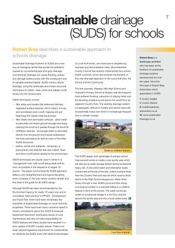 sustainable drainage for schools.pdf - Public Architecture
